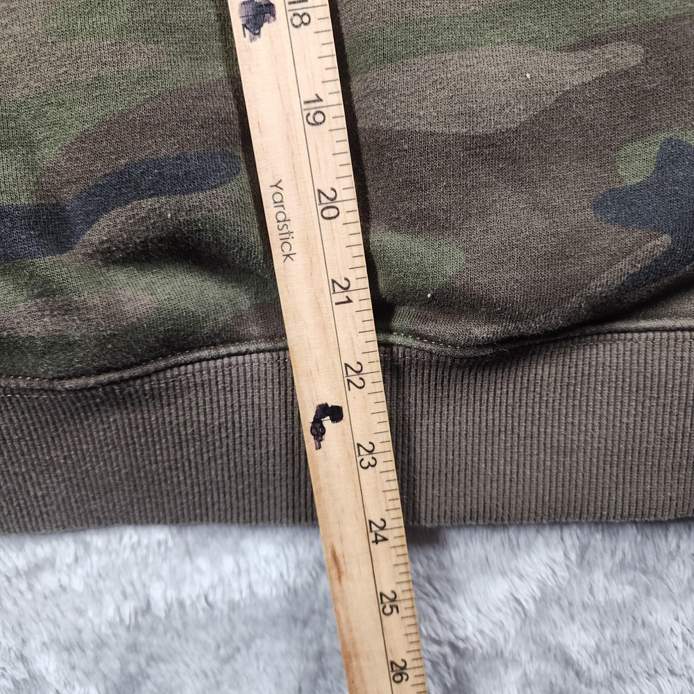 VIXXON Hoodie‎ Womens XL Green Dixxon Camo Box Logo Fleece Pullover Streetwear - Picture 13 of 14